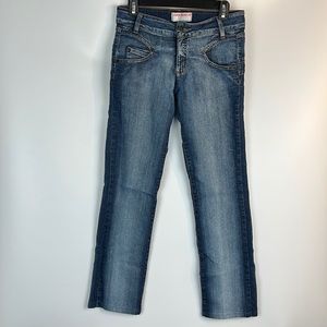 Andrea Straight Leg Stretchy Jeans Sz: 11